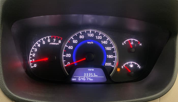 2017 Hyundai Grand i10 MAGNA 1.2 KAPPA VTVT, Petrol, Manual, 64,662 km, Odometer Image