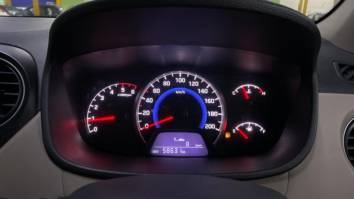 2017 Hyundai Grand i10 MAGNA U2 1.2 CRDI, Diesel, Manual, 58,619 km, Odometer Image