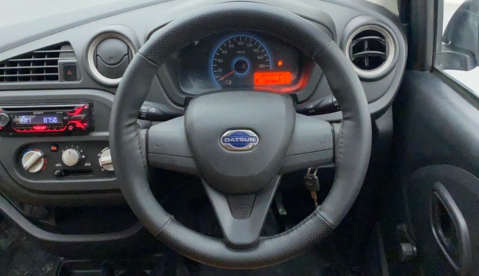 2018 Datsun Redi Go A, Petrol, Manual, 32,798 km, Steering Wheel Close Up