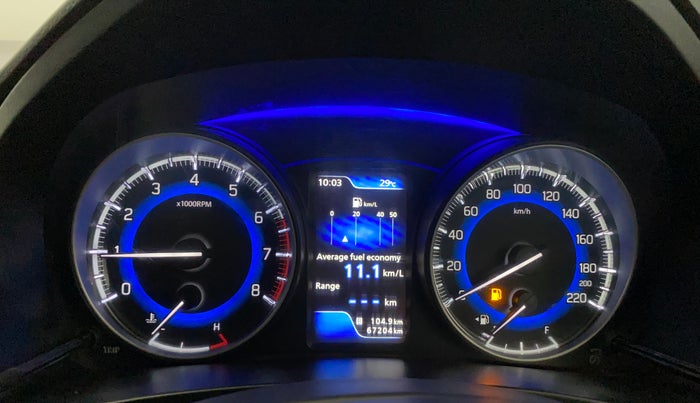 2021 Maruti Baleno ZETA PETROL 1.2, Petrol, Manual, 67,196 km, Odometer Image