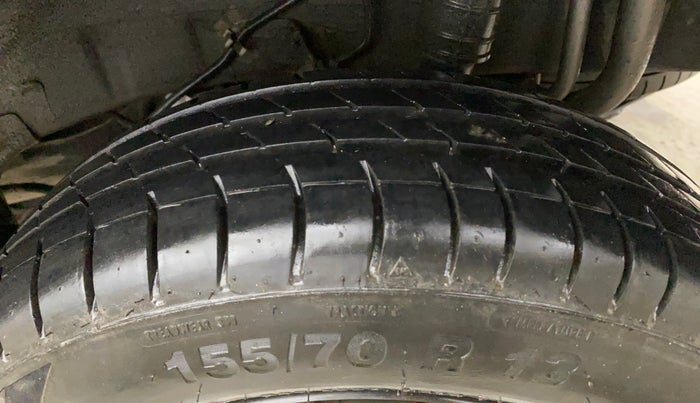 2015 Datsun Go Plus T, Petrol, Manual, 83,115 km, Left Rear Tyre Tread