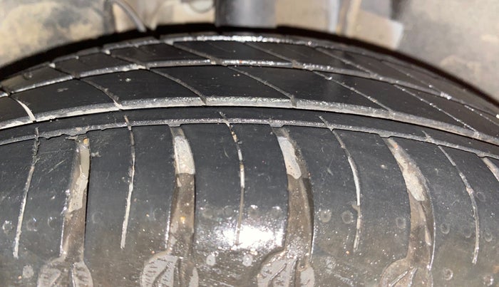 2021 Tata Tiago XZA PETROL, Petrol, Automatic, 13,081 km, Left Front Tyre Tread