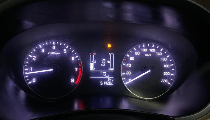 2016 Hyundai Elite i20 MAGNA 1.2, Petrol, Manual, 51,407 km, Odometer Image