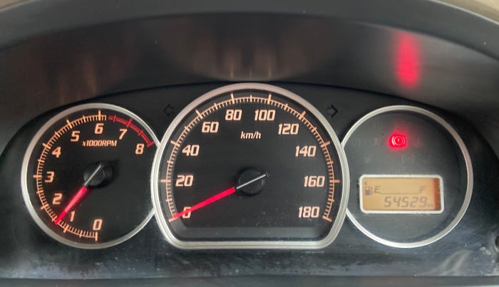 2012 Maruti Zen Estilo VXI, Petrol, Manual, 54,507 km, Odometer Image