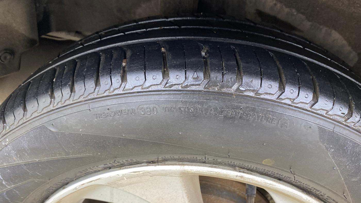 2015 Honda City 1.5L I-VTEC V MT, Petrol, Manual, 71,237 km, Right Rear Tyre Tread