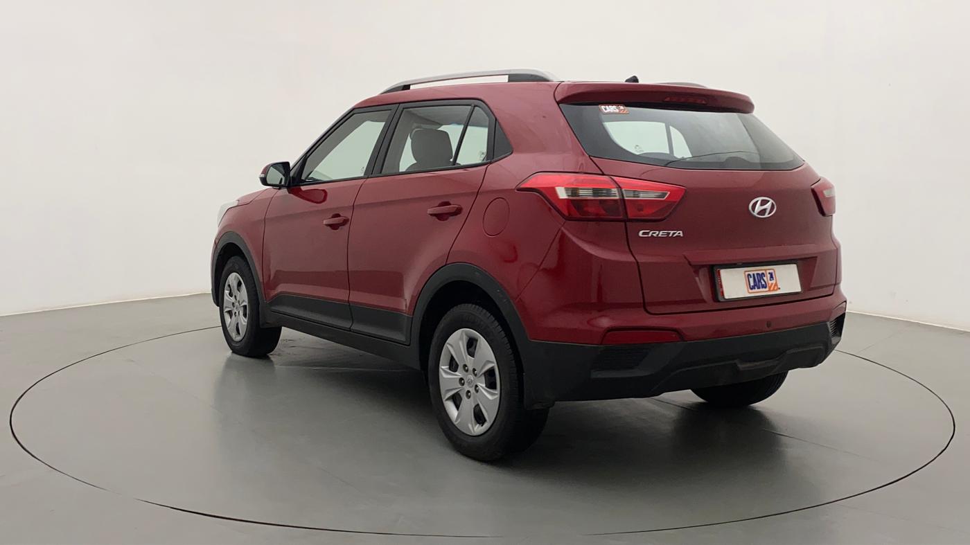 2017 Hyundai Creta E PLUS 1.6 PETROL, Petrol, Manual, 93,639 km, Left Back Diagonal