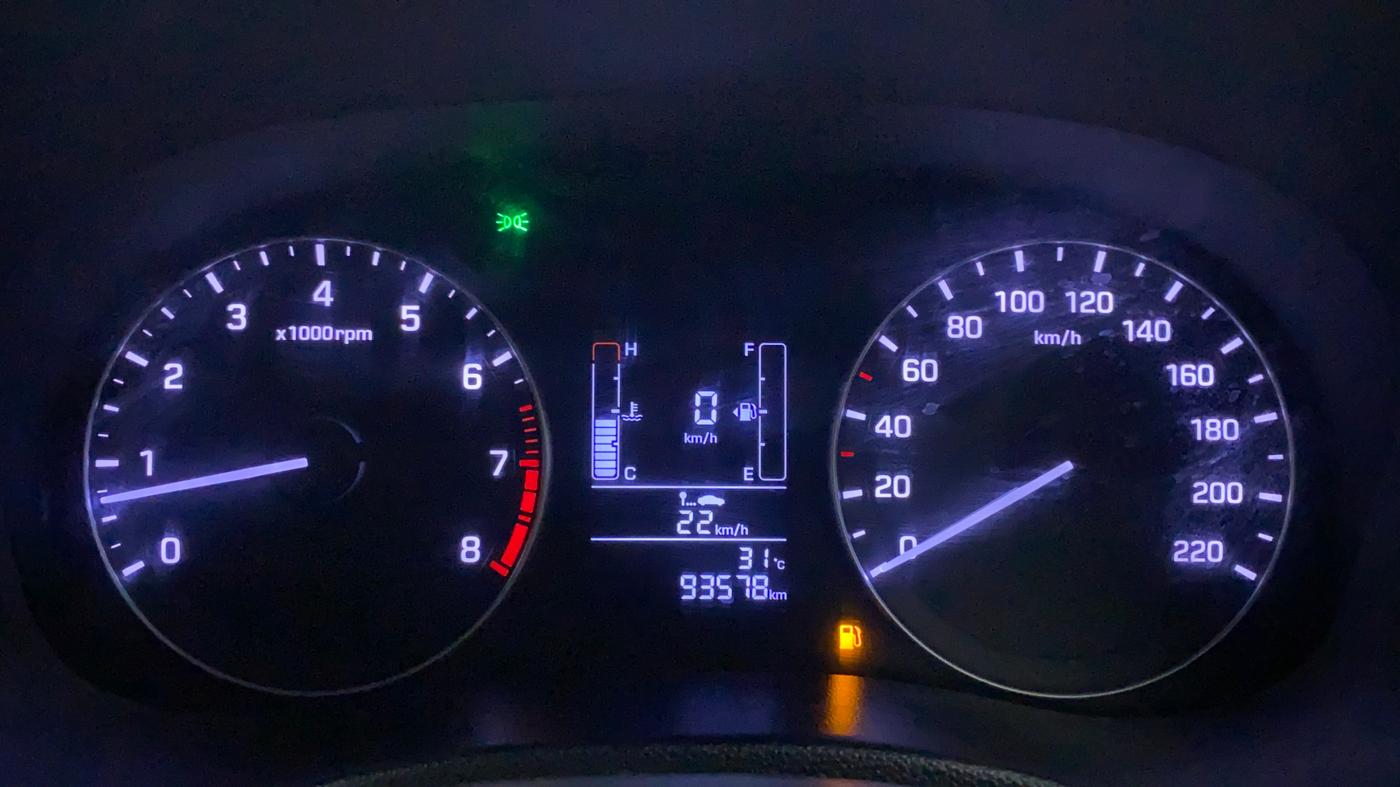 2017 Hyundai Creta E PLUS 1.6 PETROL, Petrol, Manual, 93,639 km, Odometer Image