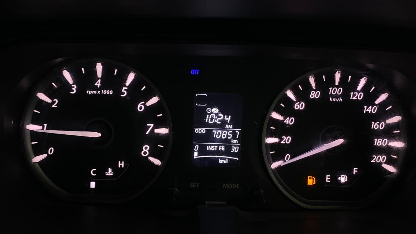 2015 Tata Zest XMS PETROL, Petrol, Manual, 71,120 km, Odometer Image