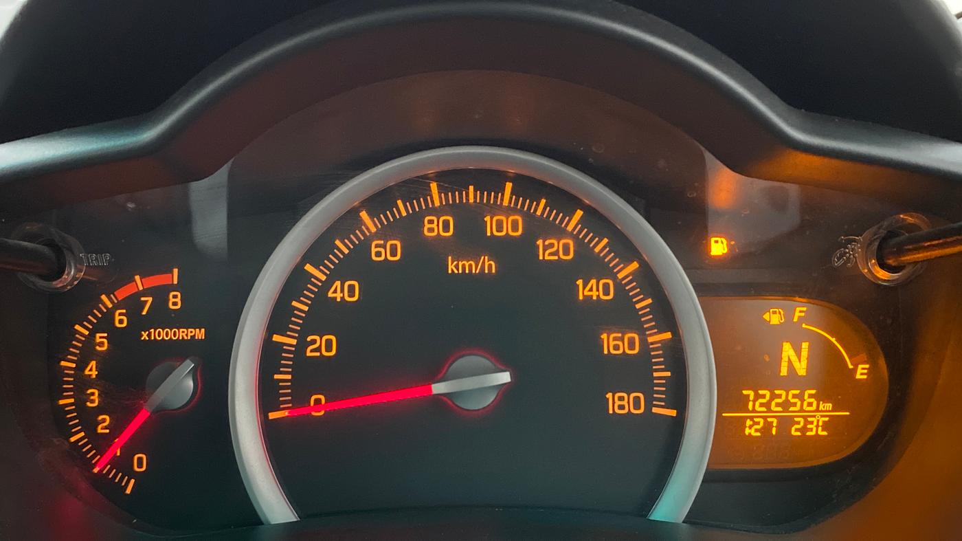 2017 Maruti Celerio ZXI AMT, CNG, Automatic, 72,308 km, Odometer Image