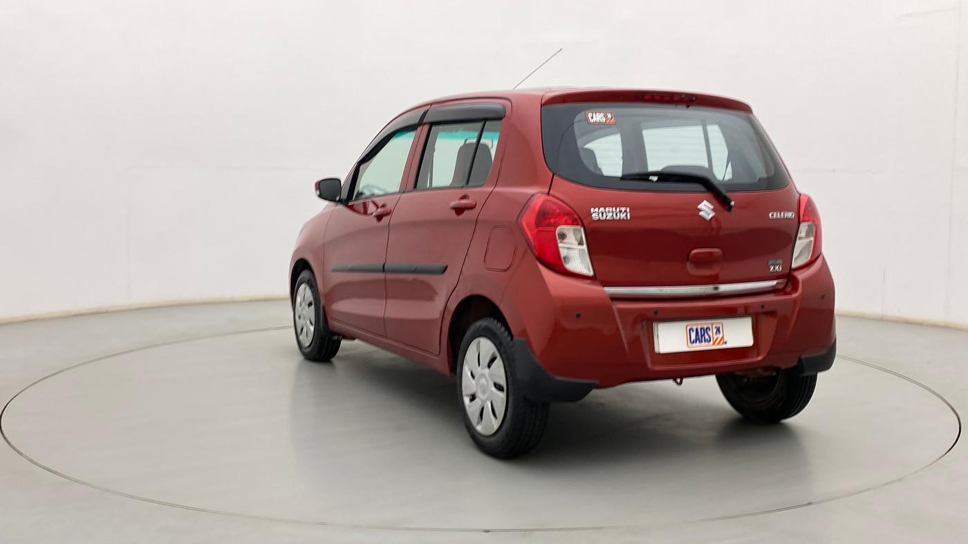 2017 Maruti Celerio ZXI AMT, CNG, Automatic, 72,308 km, Left Back Diagonal