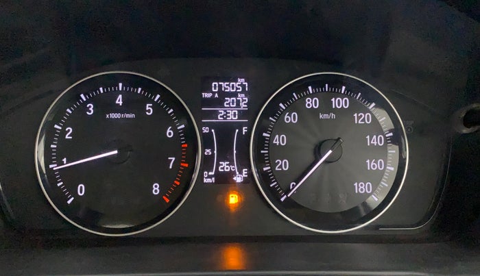 2019 Honda Amaze 1.2L I-VTEC V, Petrol, Manual, 75,057 km, Odometer Image