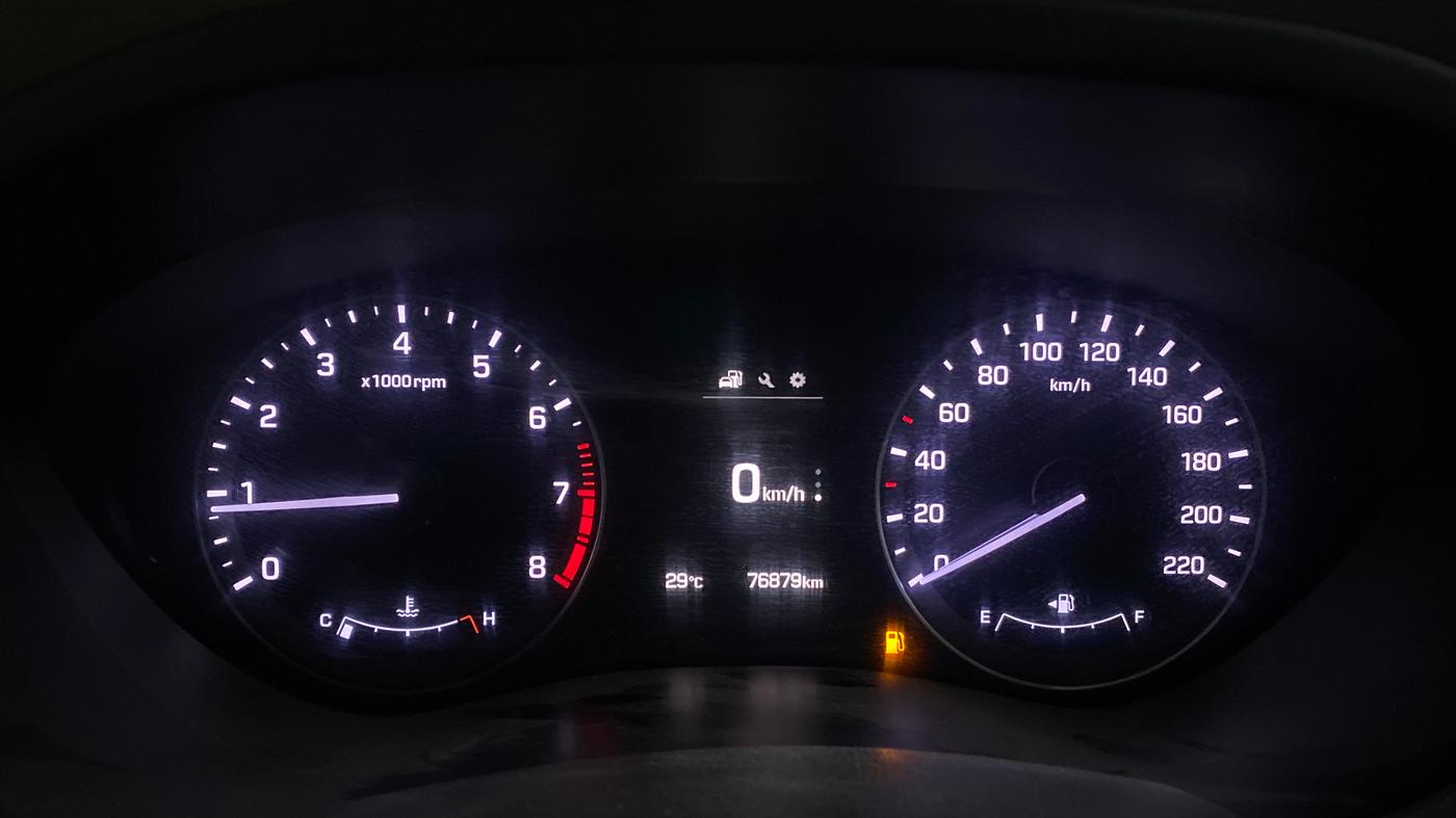 2016 Hyundai Elite i20 ASTA 1.2 (O), Petrol, Manual, 76,879 km, Odometer Image