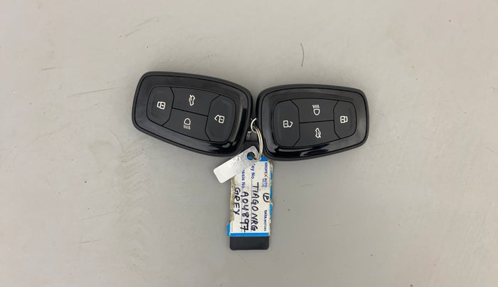 2024 Tata TIAGO NRG XZ AMT, Petrol, Automatic, 11,960 km, Key Close Up