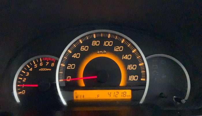 2016 Maruti Wagon R 1.0 VXI OPT, Petrol, Manual, 41,411 km, Odometer Image
