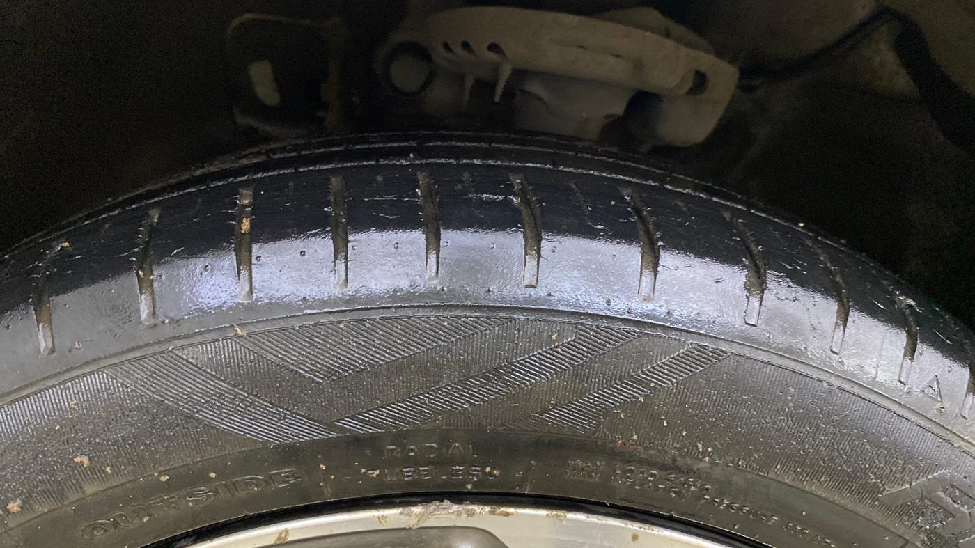 2018 Hyundai Verna 1.6 VTVT SX (O) AT, Petrol, Automatic, 53,762 km, Left Front Tyre Tread