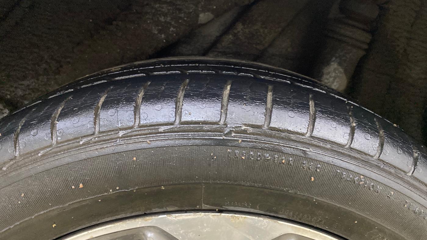 2018 Hyundai Verna 1.6 VTVT SX (O) AT, Petrol, Automatic, 53,762 km, Left Rear Tyre Tread