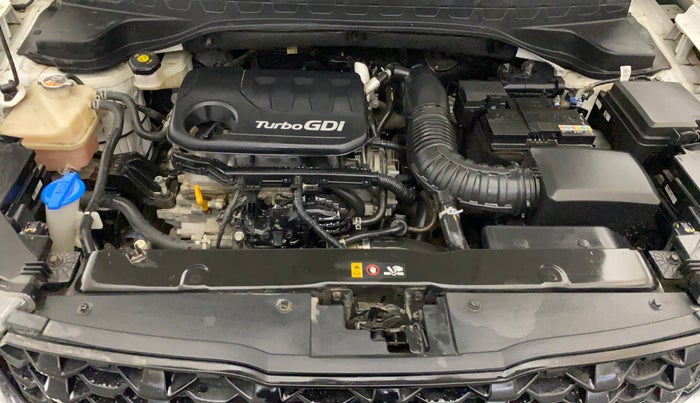 2021 KIA SONET HTX 1.0 IMT, Petrol, Manual, 30,923 km, Engine View