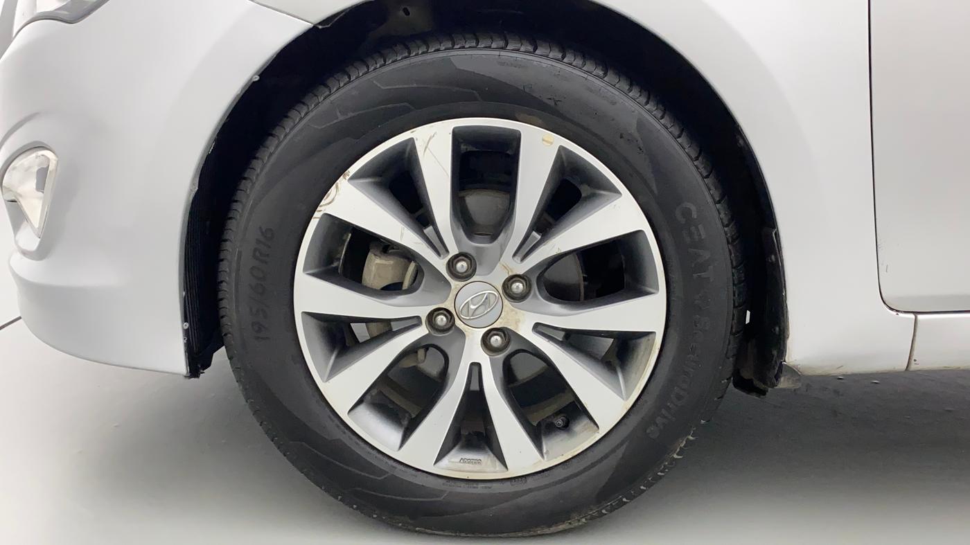 2017 Hyundai Verna 1.6 CRDI SX, Diesel, Manual, 91,078 km, Left Front Wheel