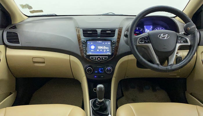2017 Hyundai Verna 1.6 CRDI SX, Diesel, Manual, 91,078 km, Dashboard