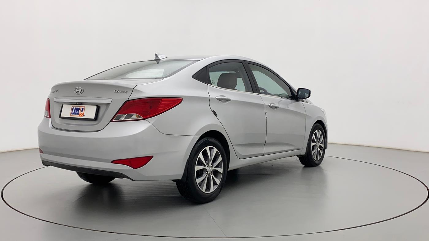 2017 Hyundai Verna 1.6 CRDI SX, Diesel, Manual, 91,078 km, Right Back Diagonal