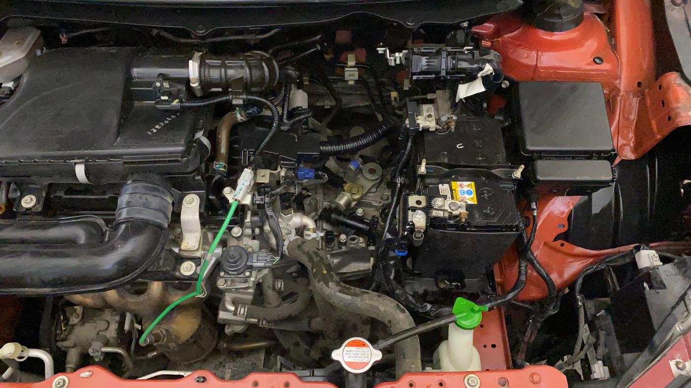 2022 Toyota Glanza G, Petrol, Manual, 38,661 km, Engine View - Left