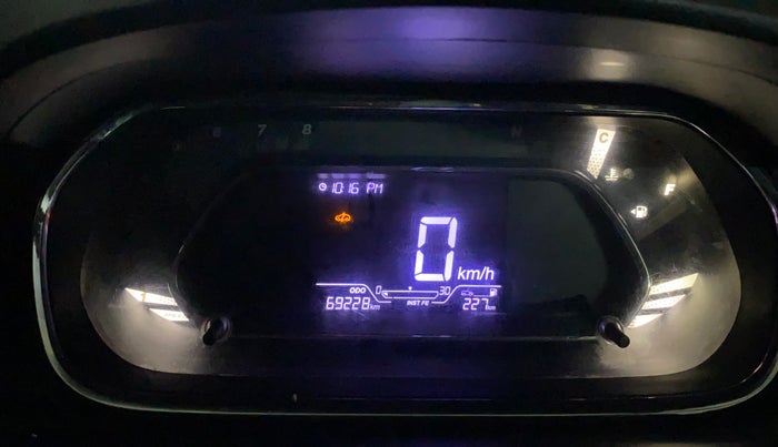 2021 Tata Tiago XZ PLUS PETROL, Petrol, Manual, 69,220 km, Odometer Image