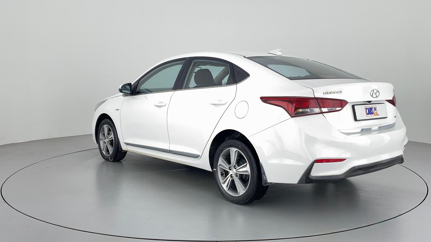 2018 Hyundai Verna 1.6 CRDI SX + AT, Diesel, Automatic, 50,352 km, Left Back Diagonal