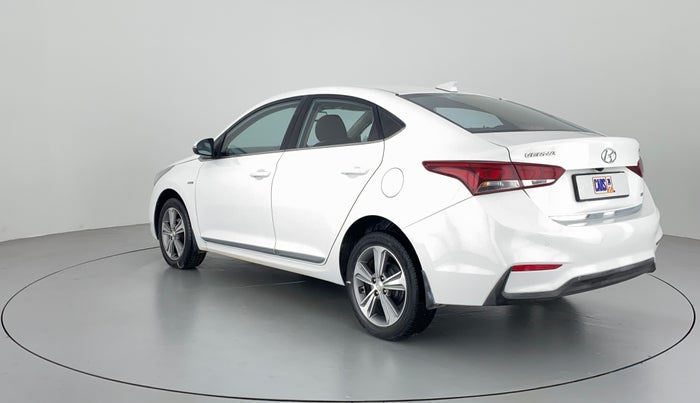 2018 Hyundai Verna 1.6 CRDI SX + AT, Diesel, Automatic, 50,352 km, Left Back Diagonal