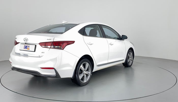 2018 Hyundai Verna 1.6 CRDI SX + AT, Diesel, Automatic, 50,352 km, Right Back Diagonal