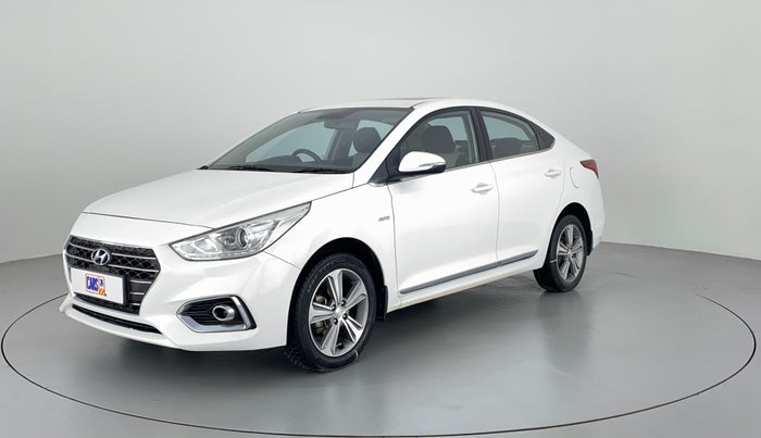 2018 Hyundai Verna 1.6 CRDI SX + AT, Diesel, Automatic, 50,352 km, Left Front Diagonal