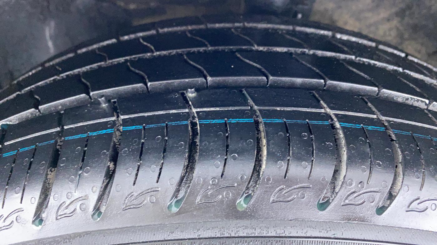 2018 Hyundai Verna 1.6 CRDI SX + AT, Diesel, Automatic, 50,352 km, Left Front Tyre Tread