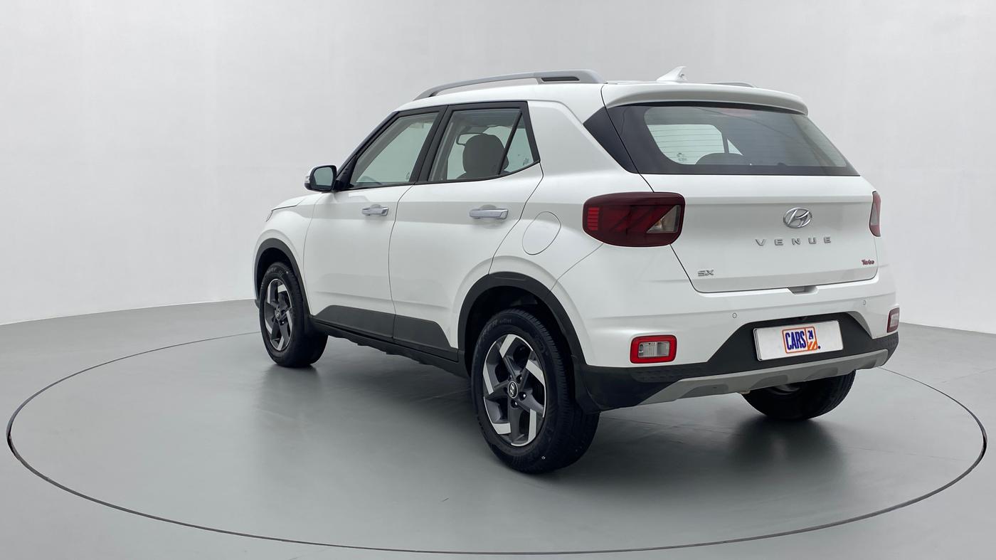 2020 Hyundai VENUE 1.0 TURBO GDI SX+ AT, Petrol, Automatic, 12,502 km, Left Back Diagonal