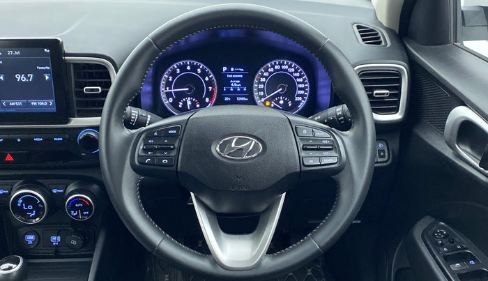 2020 Hyundai VENUE 1.0 TURBO GDI SX+ AT, Petrol, Automatic, 12,502 km, Steering Wheel Close Up