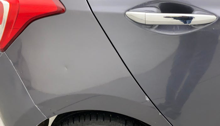 2015 Hyundai Grand i10 ASTA 1.2 KAPPA VTVT, Petrol, Manual, 59,204 km, Right quarter panel - Slightly dented