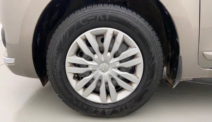 2017 Maruti Dzire VXI, Petrol, Manual, 53,980 km, Left Front Wheel