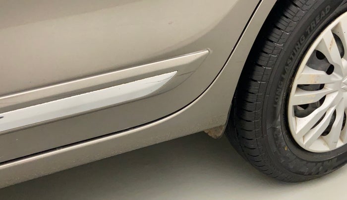 2017 Maruti Dzire VXI, Petrol, Manual, 53,980 km, Left running board - Slightly dented