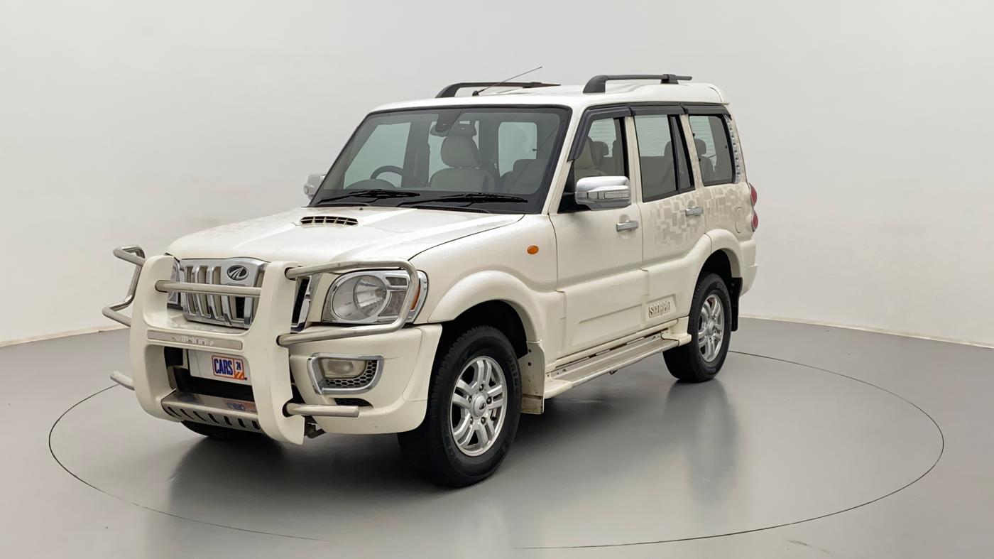 2012 Mahindra Scorpio VLX AIRBAG BS IV, Diesel, Manual, 93,267 km, Left Front Diagonal