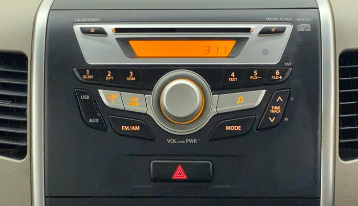 2014 Maruti Wagon R 1.0 VXI, Petrol, Manual, 32,294 km, Infotainment System