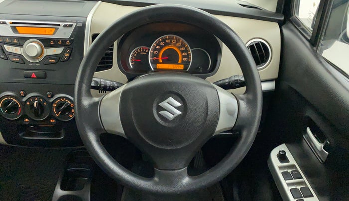 2014 Maruti Wagon R 1.0 VXI, Petrol, Manual, 32,294 km, Steering Wheel Close Up