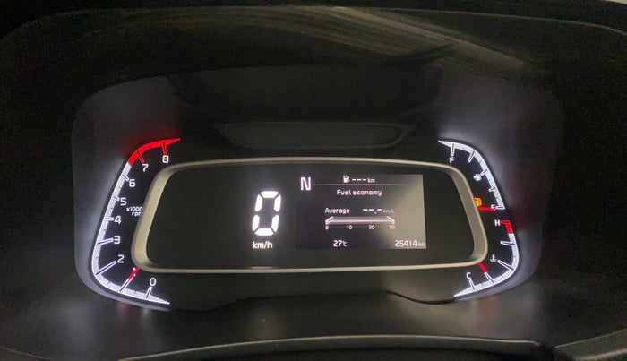 2022 KIA SONET GTX PLUS 1.0 IMT, Petrol, Manual, 25,414 km, Odometer Image