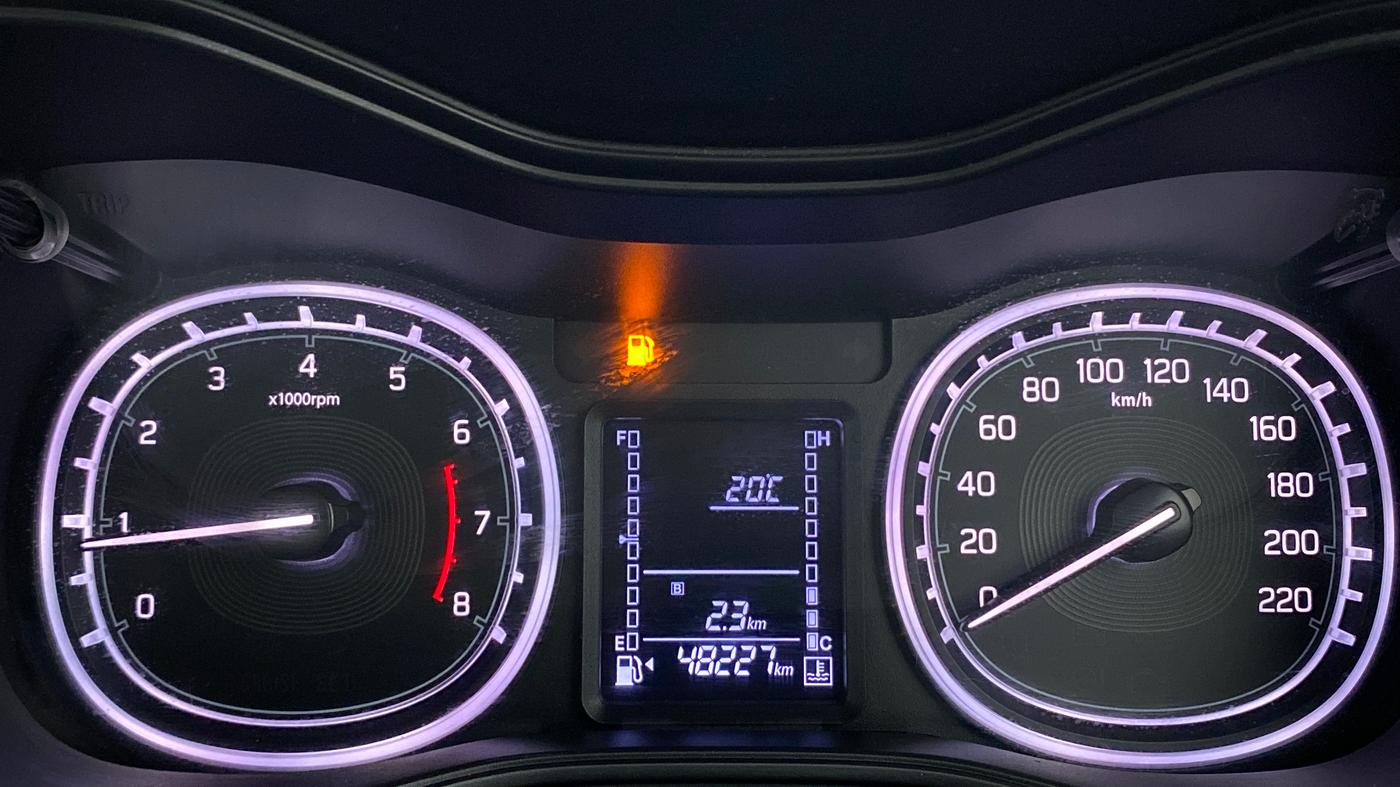 2020 Maruti Vitara Brezza ZXI, Petrol, Manual, 48,227 km, Odometer Image
