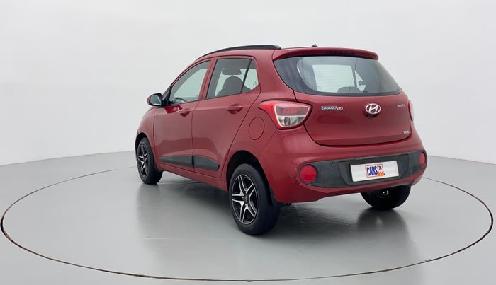 2017 Hyundai Grand i10 SPORTZ (O) 1.2 KAPPA VTVT, Petrol, Manual, 70,336 km, Left Back Diagonal