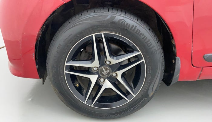 2017 Hyundai Grand i10 SPORTZ (O) 1.2 KAPPA VTVT, Petrol, Manual, 70,336 km, Left Front Wheel