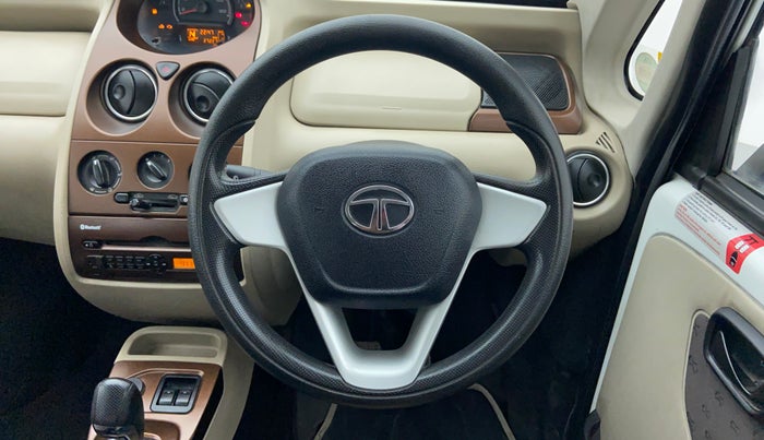 2015 Tata Nano TWIST XTA, Petrol, Automatic, 27,225 km, Steering Wheel Close-up