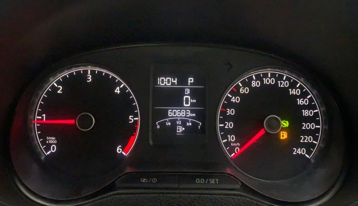 2019 Volkswagen Ameo HIGHLINE PLUS 1.5L AT 16 ALLOY, Diesel, Automatic, 60,767 km, Odometer Image