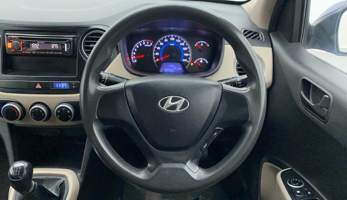 2015 Hyundai Grand i10 MAGNA 1.2 KAPPA VTVT, Petrol, Manual, 39,458 km, Steering Wheel Close Up