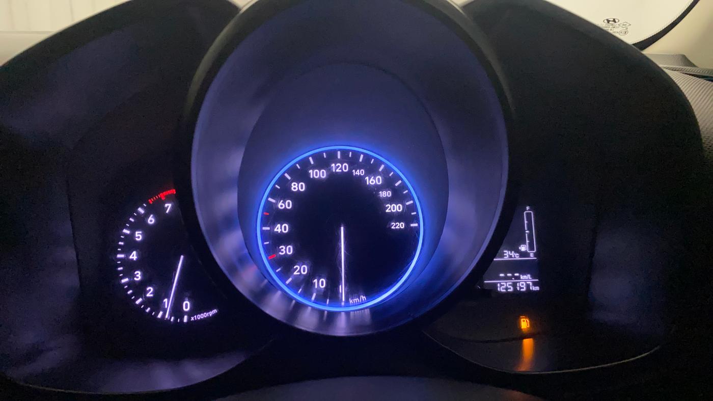 2022 Hyundai VENUE S+ 1.2, Petrol, Manual, 1,25,193 km, Odometer Image
