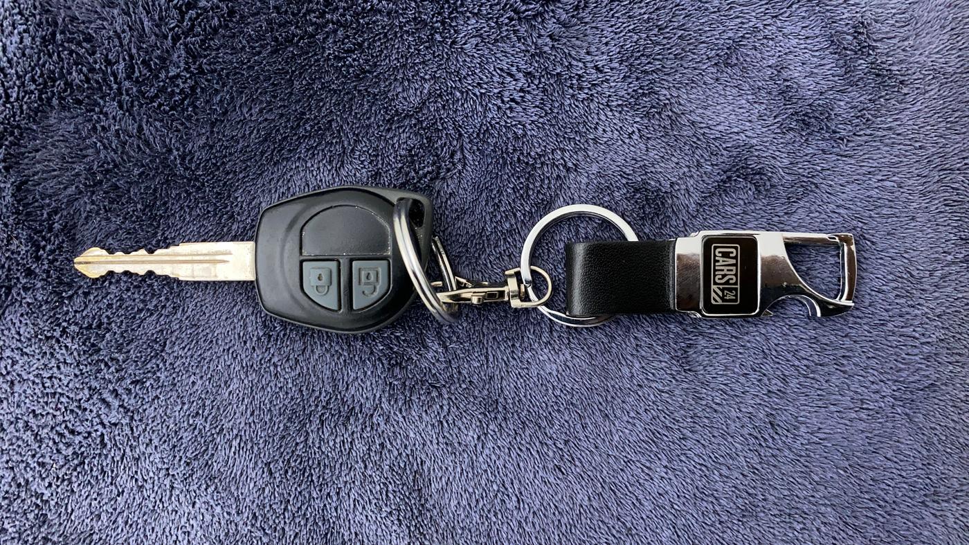 2018 Maruti Wagon R 1.0 VXI, Petrol, Manual, 68,808 km, Key Close Up