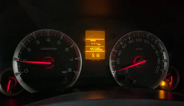 2014 Maruti Swift VXI, Petrol, Manual, 45,577 km, Odometer Image