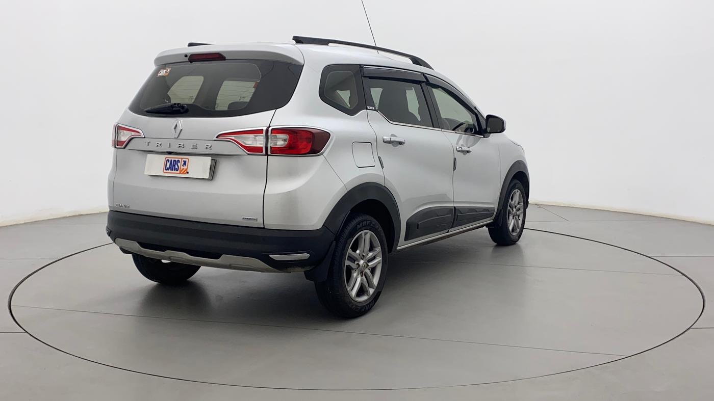 2021 Renault TRIBER RXZ AMT, Petrol, Automatic, 34,539 km, Right Back Diagonal